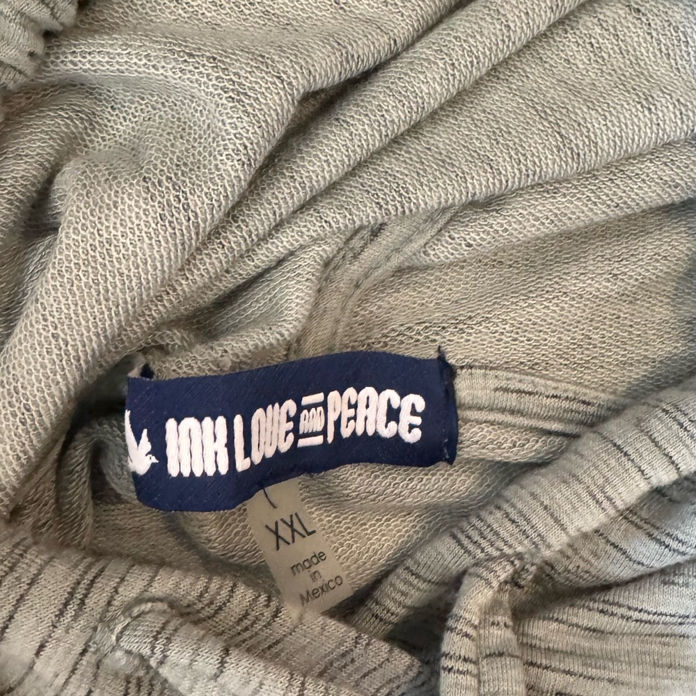 🎉HP🎉 Ink Love & Peace Gilmore Maternity French Terry Nursing Hoodie - Picture 3 of 7